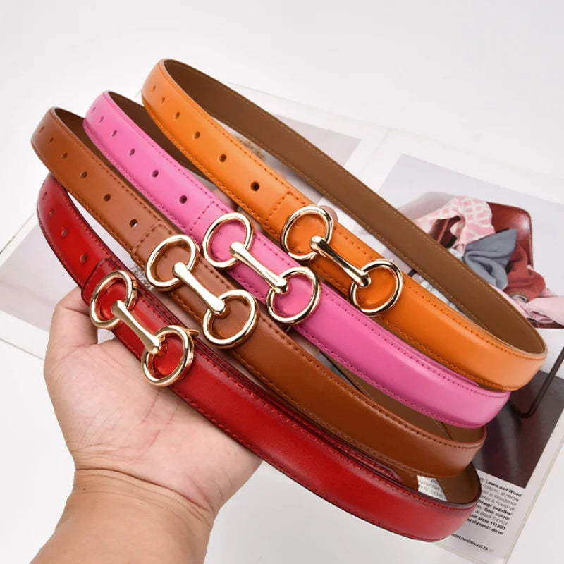 Women’s Leather Belt – 2.4 cm