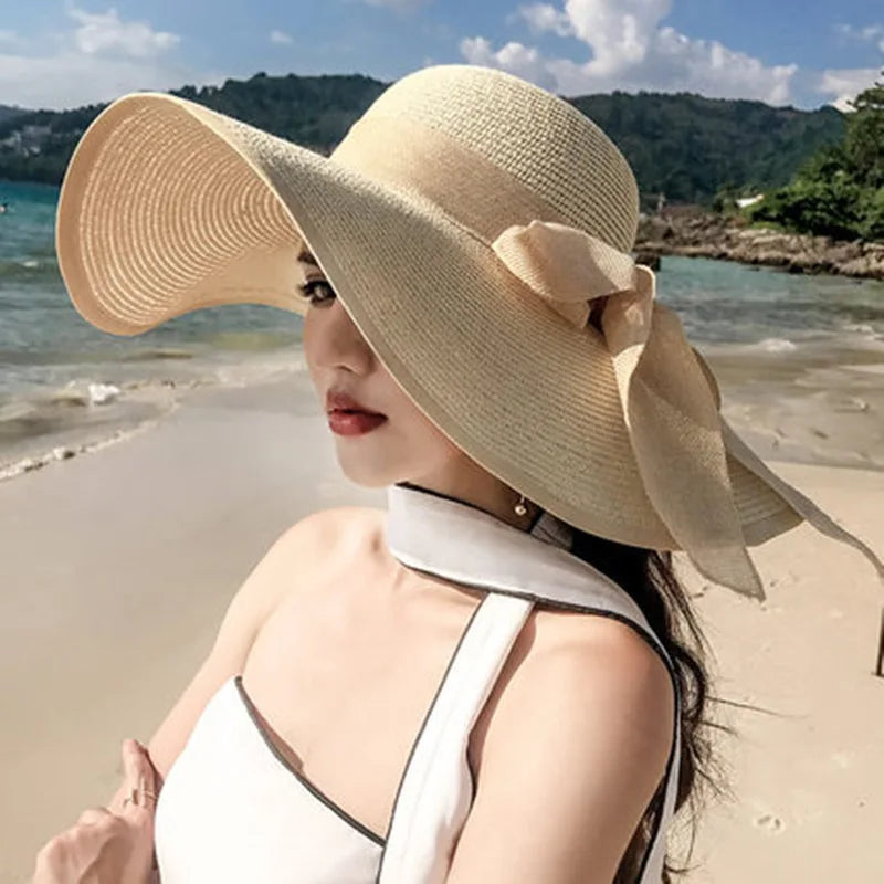 Women’s Foldable Straw Sun Hat