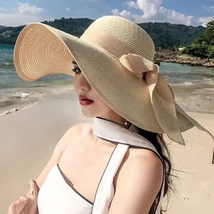 Women’s Foldable Straw Sun Hat