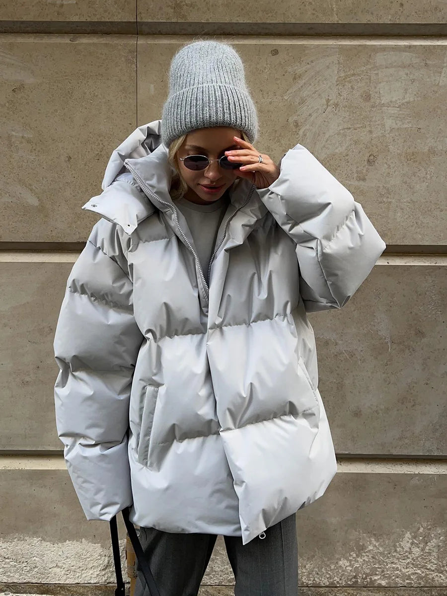 Women’s Hooded Winter Puffer Coat