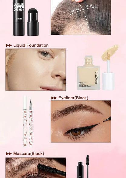 All-in-One Women’s Makeup Kit – Eyes, Lips & Face