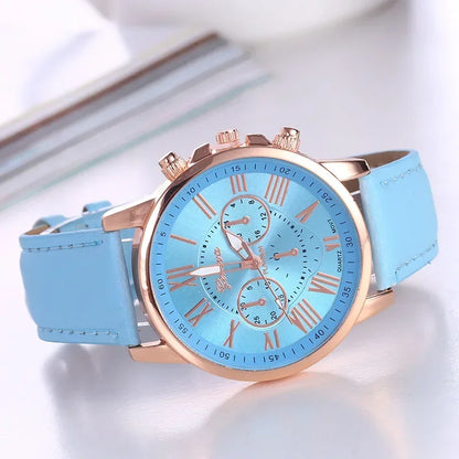 Women’s Luxury Leather Quartz Watch