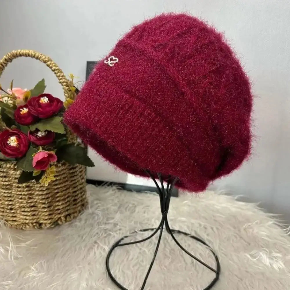 Women’s Winter Double-Layer Knit Hat
