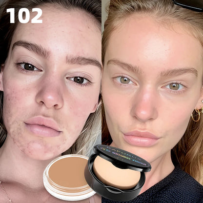 Matte Foundation Cream with Puff