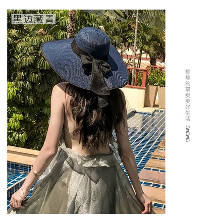 Women’s Foldable Straw Sun Hat