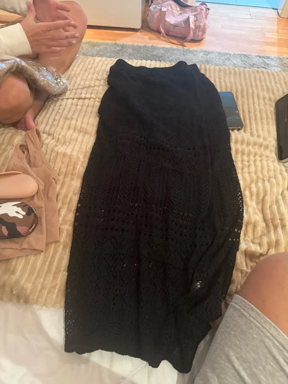 Women’s High-Waist Summer Midi Skirt