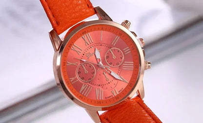 Women’s Luxury Leather Quartz Watch