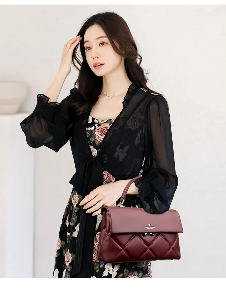 Women’s Korean Designer Leather Shoulder