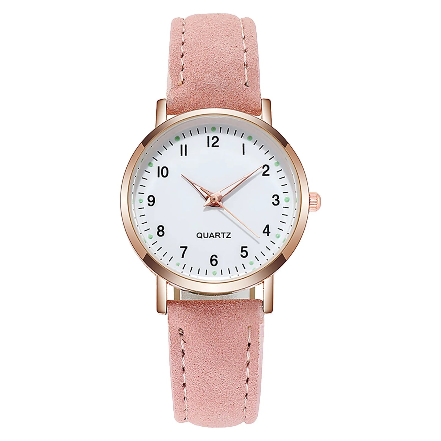 Women’s Luxury Leather Strap Quartz Watch