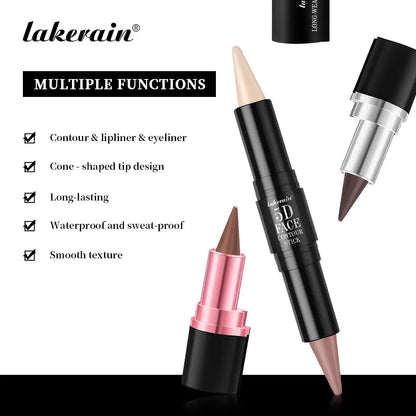 Makeup Set – Contour, Eyeliner & Lipstick