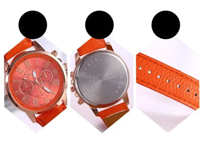 Women’s Luxury Leather Quartz Watch