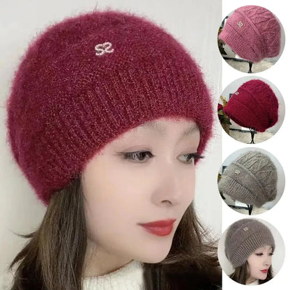 Women’s Winter Double-Layer Knit Hat