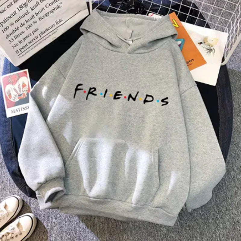 Women’s Friends Print Pullover Hoodie
