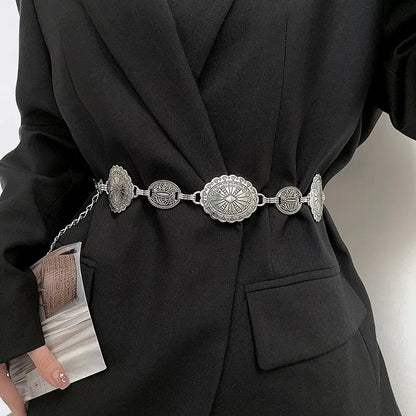 Women’s 2024 Decorative Waist Chain Belt
