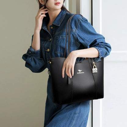 Women’s Luxury Leather Shoulder Tote