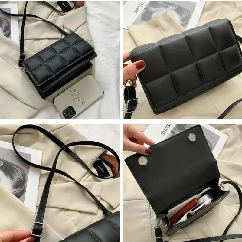 Women’s Designer PU Leather Crossbody Bag