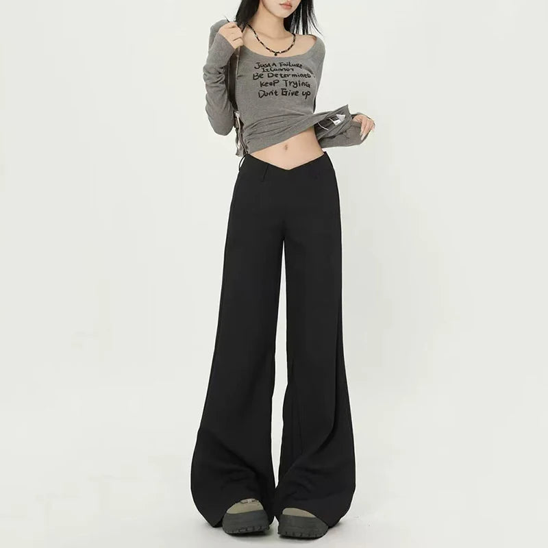 Women’s Black Single-Button Blazer – Loose Fit Office & Streetwear.