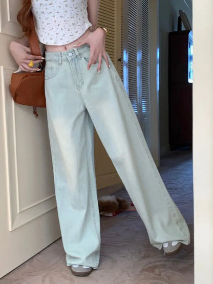 Women’s Vintage Wide-Leg Summer Jeans