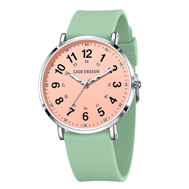 LIGE Women’s Waterproof Quartz Watch
