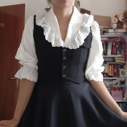 Women Blouse Female Shirt Summer Womens Blouses Spring Maxi Blusas Casual Elegant Vintage Long Sleeve Cotton Oversize Loose