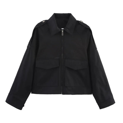 Women’s Turn-Down Collar Jacket