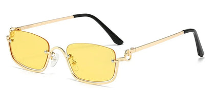 Women’s Half Frame Square Sunglasses