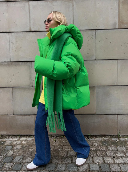 Women’s Hooded Winter Puffer Coat