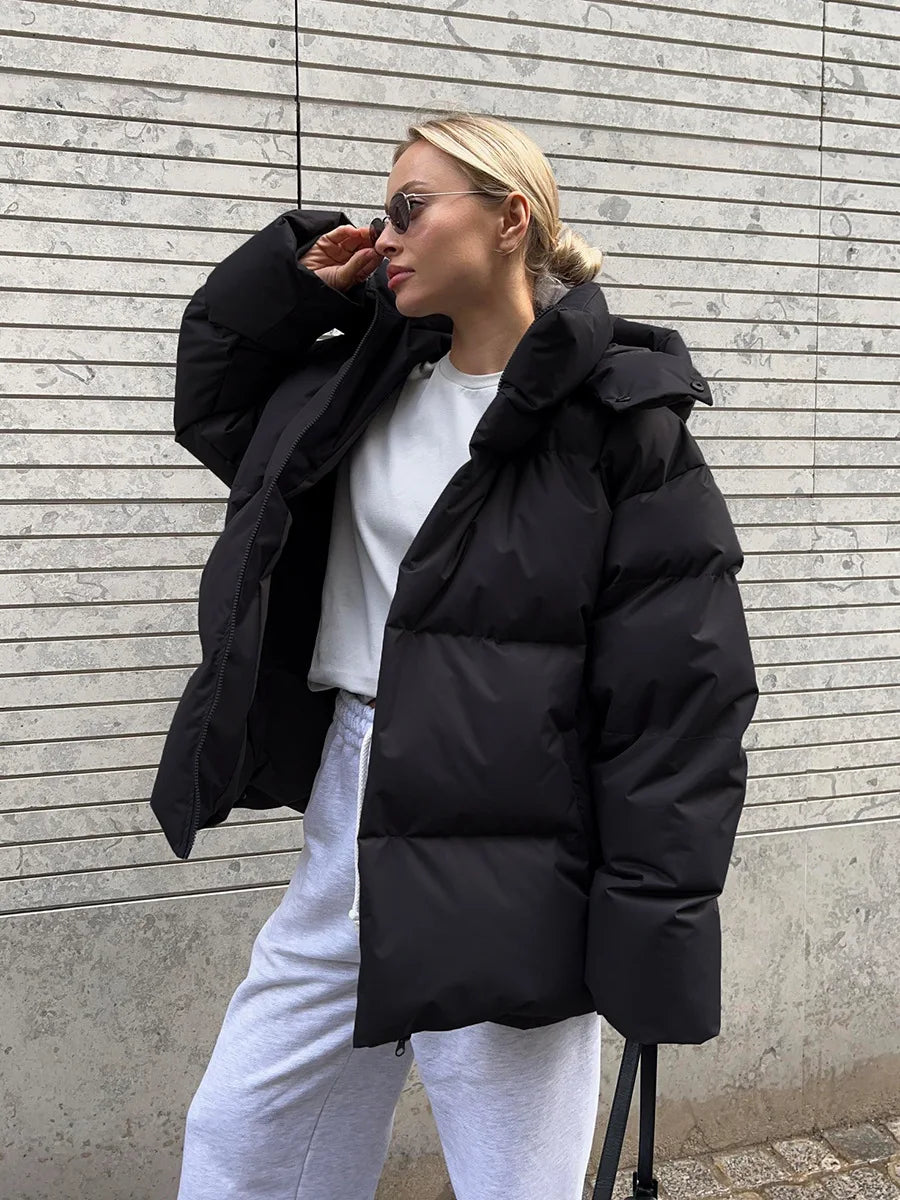 Women’s Hooded Winter Puffer Coat