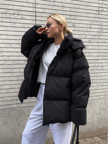 Women’s Hooded Winter Puffer Coat