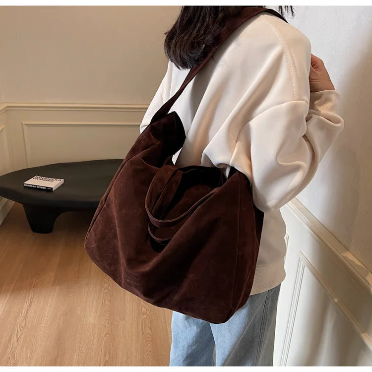 Women’s Suede Tote Bag