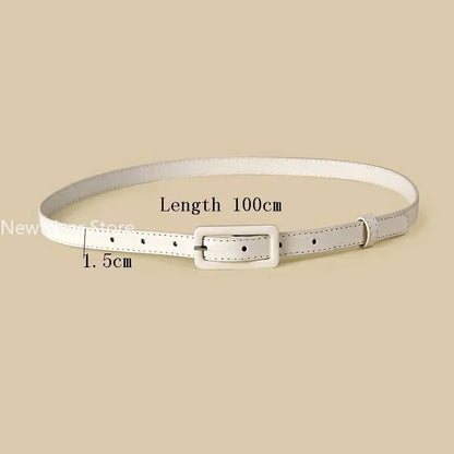 Women’s Thin Elastic Belt