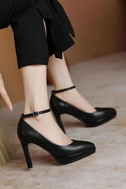 Women’s White Platform Stiletto Heels