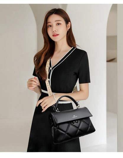 Women’s Korean Designer Leather Shoulder