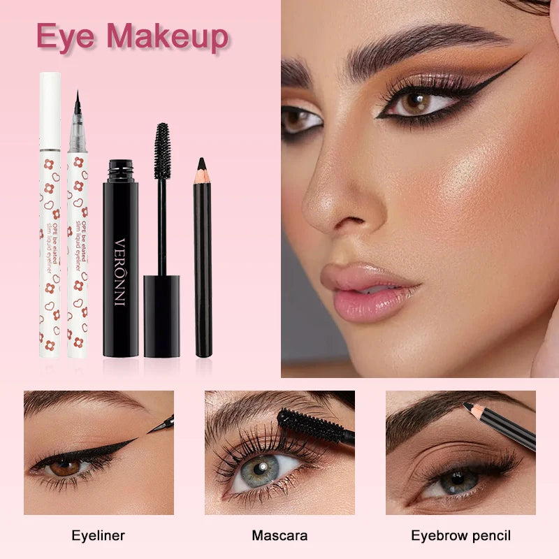 All-in-One Women’s Makeup Kit – Eyes, Lips & Face