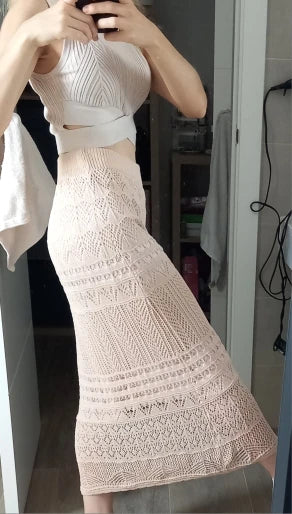 Women’s High-Waist Summer Midi Skirt
