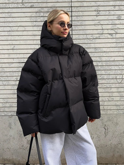 Women’s Hooded Winter Puffer Coat