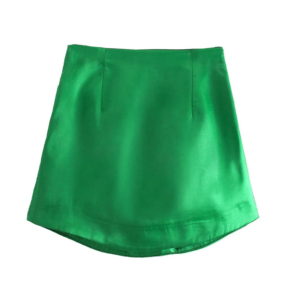 Women’s High-Waist Tennis Mini Skirt