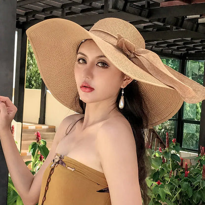Women’s Foldable Straw Sun Hat