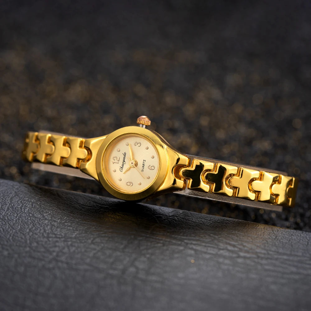 Women’s Luxury Gold Quartz Watch