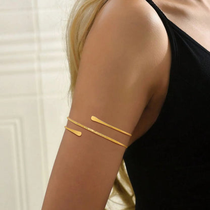Women’s Gold Plated Upper Arm Cuff”
