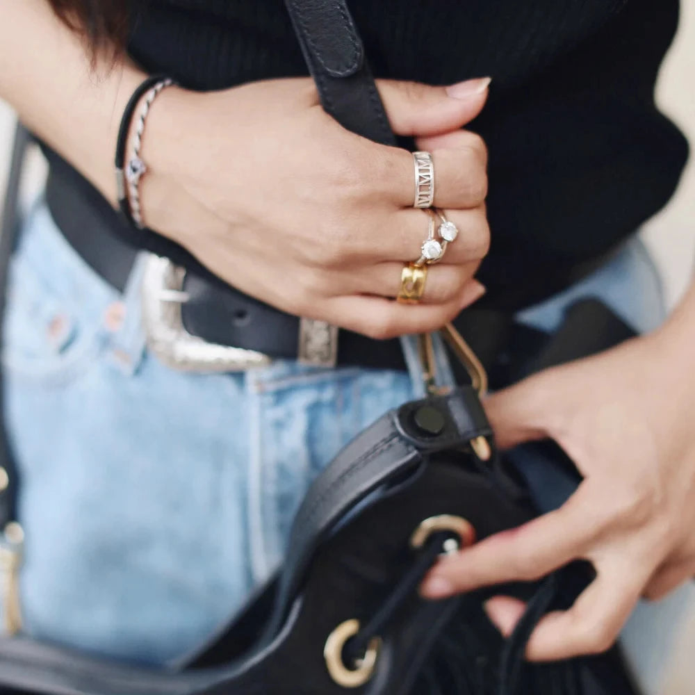 Women’s Custom Roman Numeral Ring