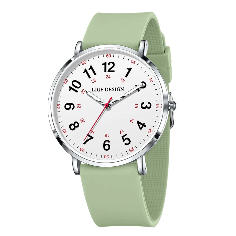 LIGE Women’s Waterproof Quartz Watch