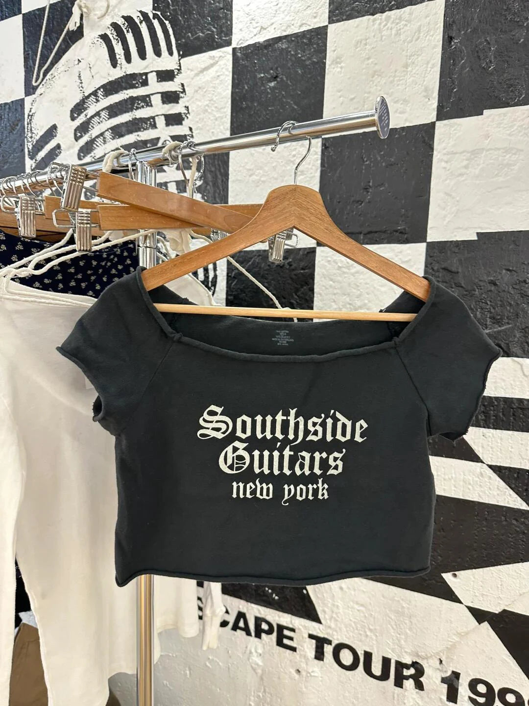 28 Graphic Print T-Shirts Woman Summer Slash Neck Short Sleeve Cotton Tees American Vintage Streetwear Raw Hem Crop Top T-shirts