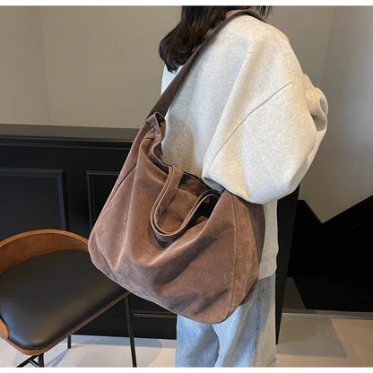 Women’s Suede Tote Bag