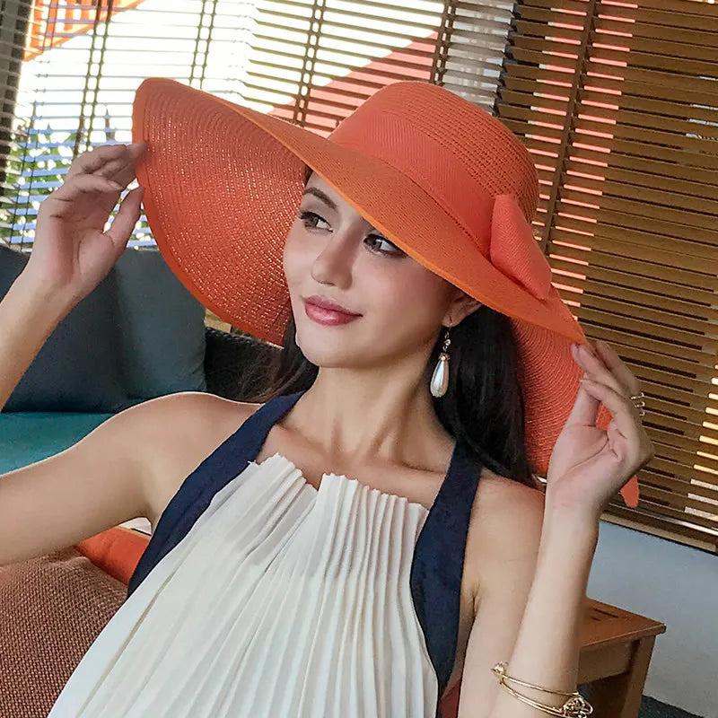 Women’s Foldable Straw Sun Hat