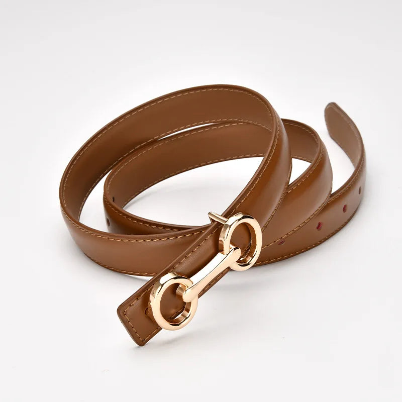 Women’s Leather Belt – 2.4 cm