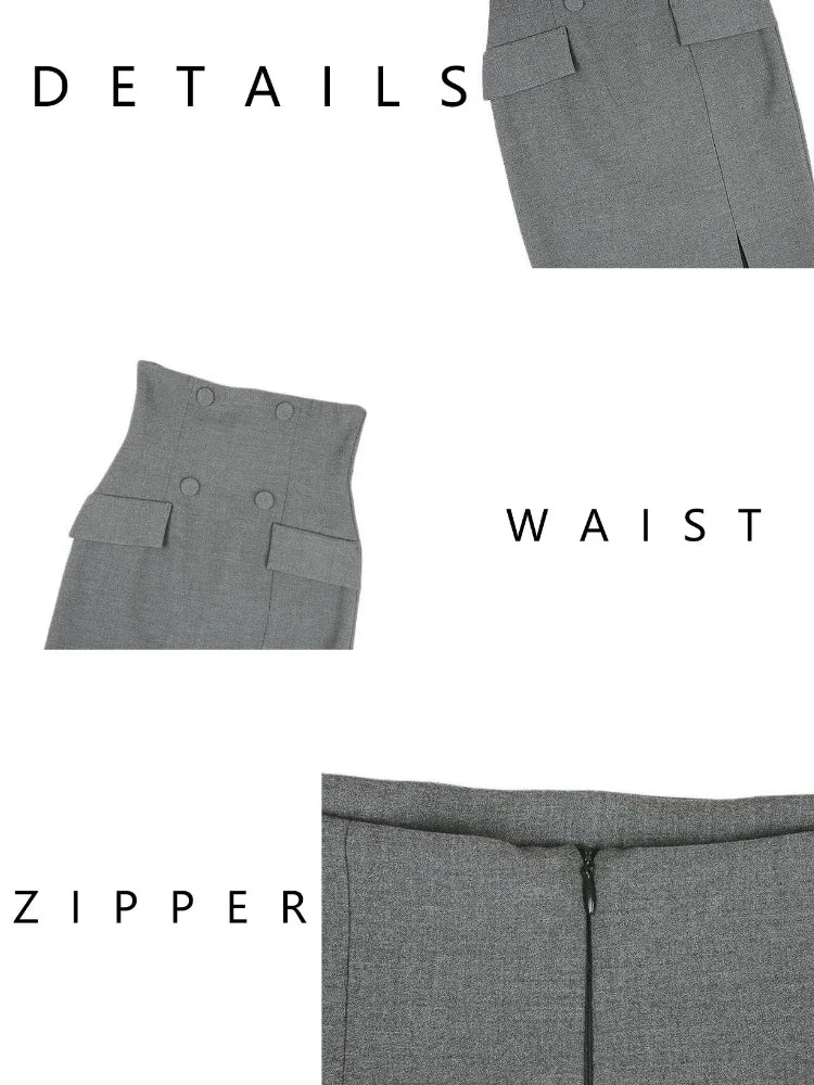 Women’s A-Line Slim Skirt – Korean Casual Style