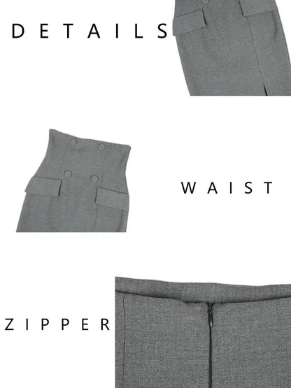 Women’s A-Line Slim Skirt – Korean Casual Style