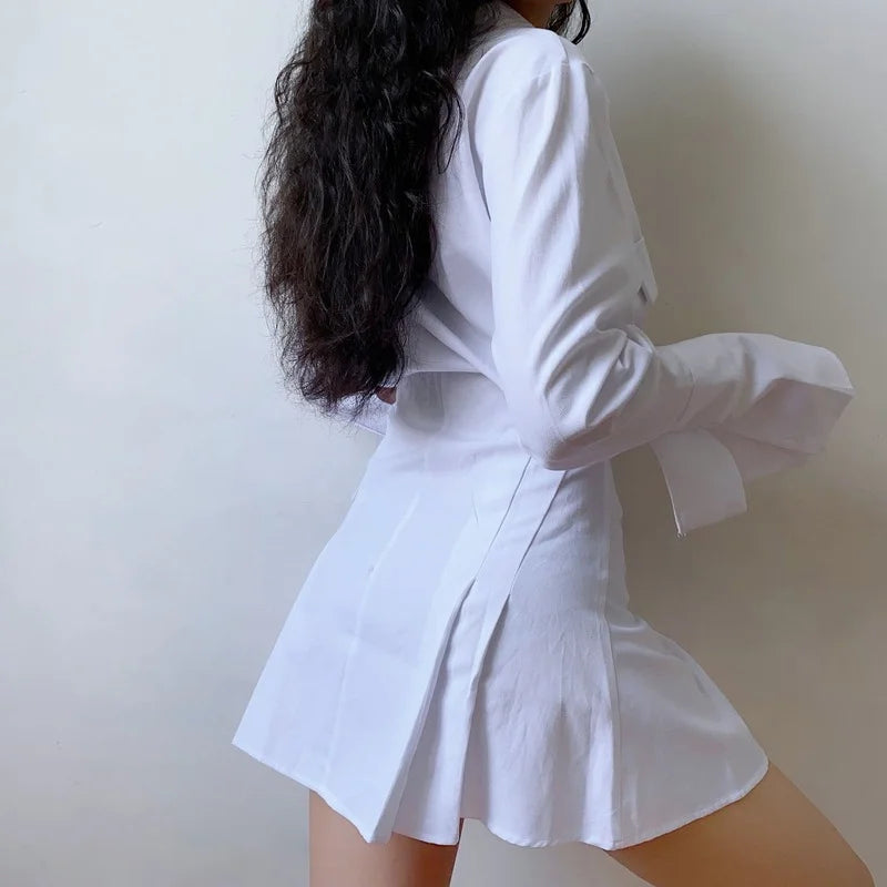 Blouses or Tops for Woman Cotton Black Beautiful Fashion Long Sleeve Cool Luxury White Sexy Women's Buttoned Shirt Aesthetic New