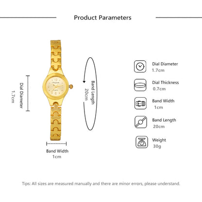 Women’s Luxury Gold Quartz Watch